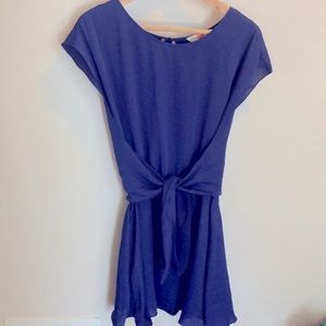 Rebecca Taylor tie-waist dress